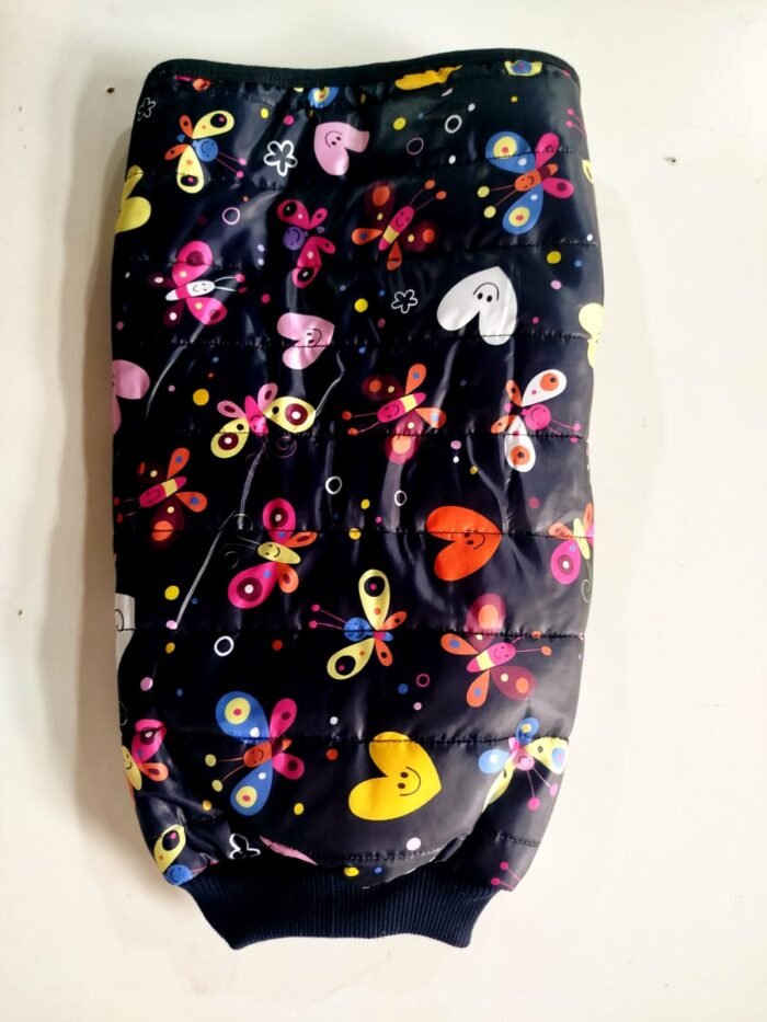 chaleco matelasse con corderito negro con formitas atras