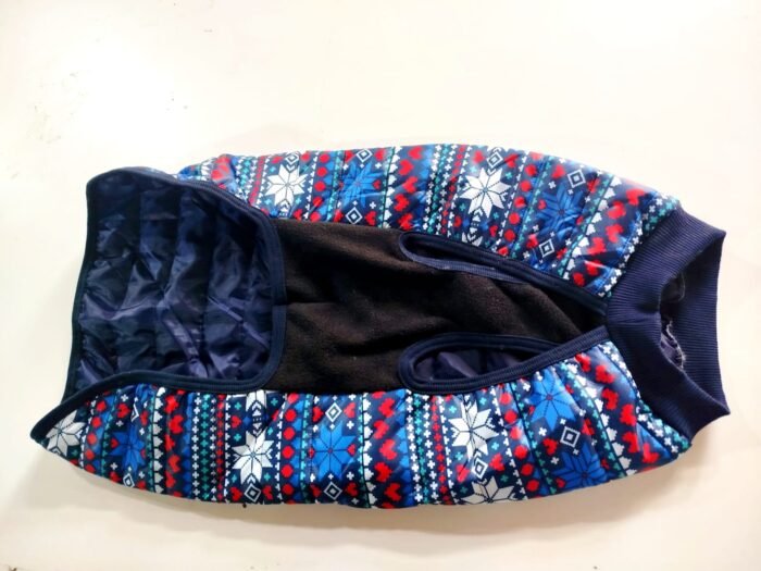 chaleco matelasse simple sin corderito con estrellas adelante