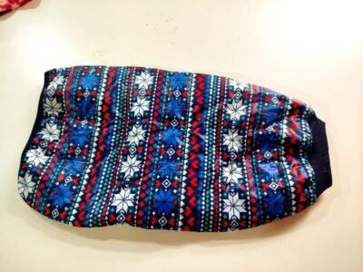 chaleco matelasse simple sin corderito con estrellas atras