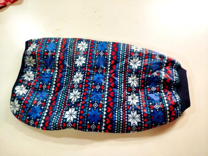 chaleco matelasse simple sin corderito con estrellas atras